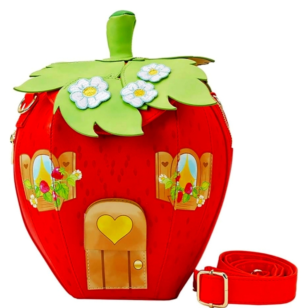 LOUNGEFLY  Strawberry Shortcake Backpack Purse NWT